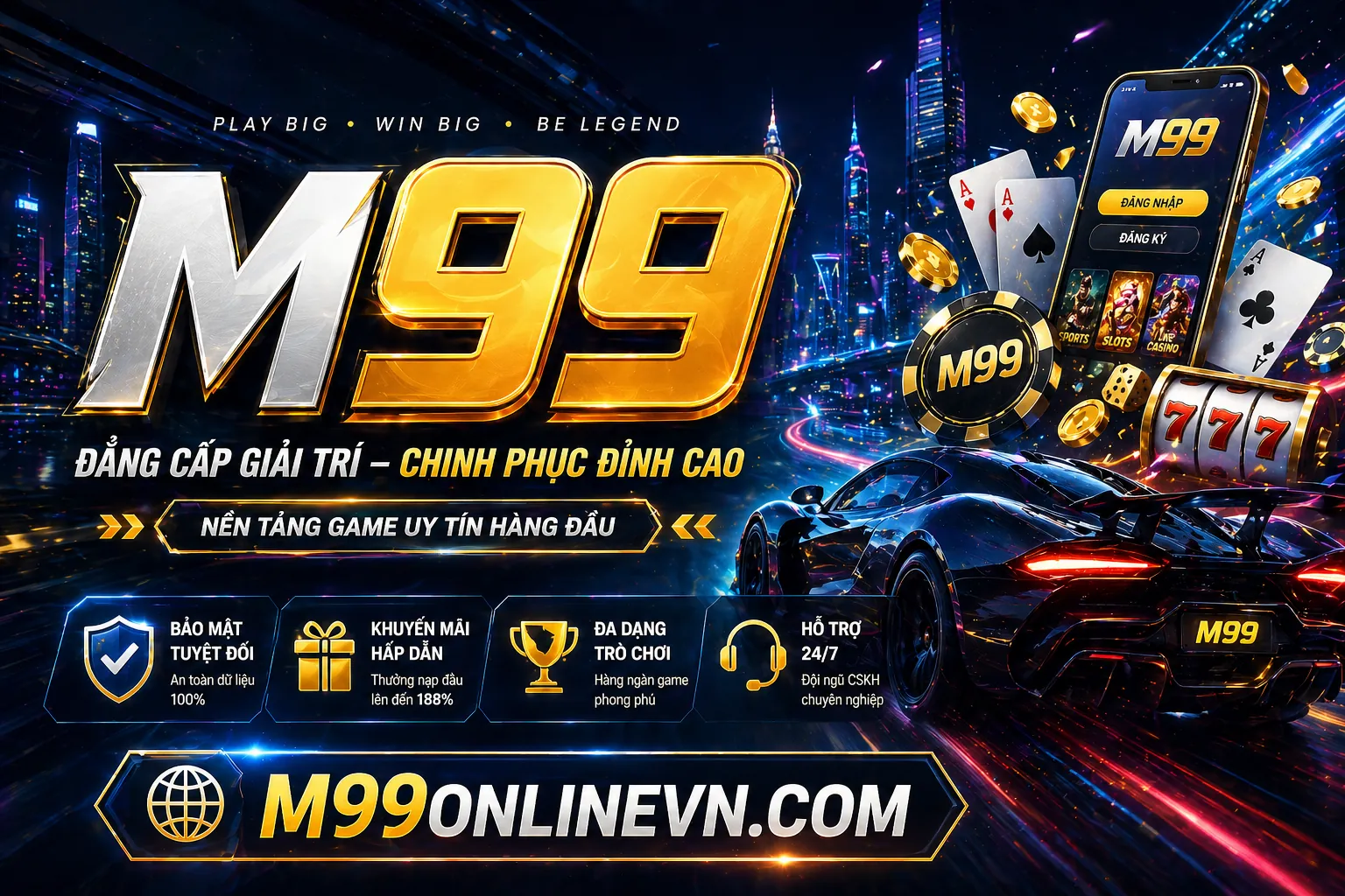 Sòng bạc trực tuyến Biendo88 với các trò chơi casino hấp dẫn